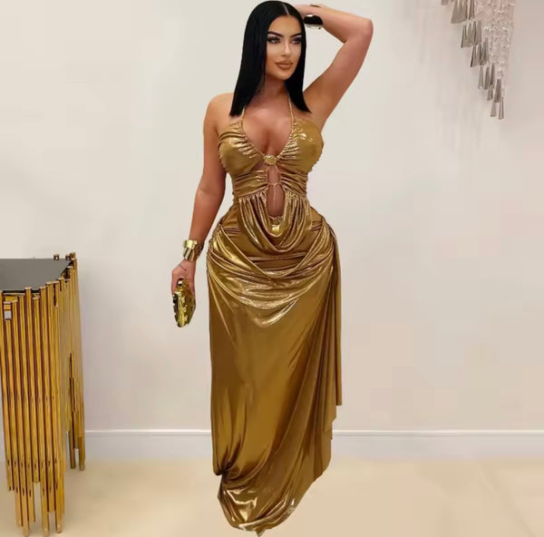 Golden Goddess Dress